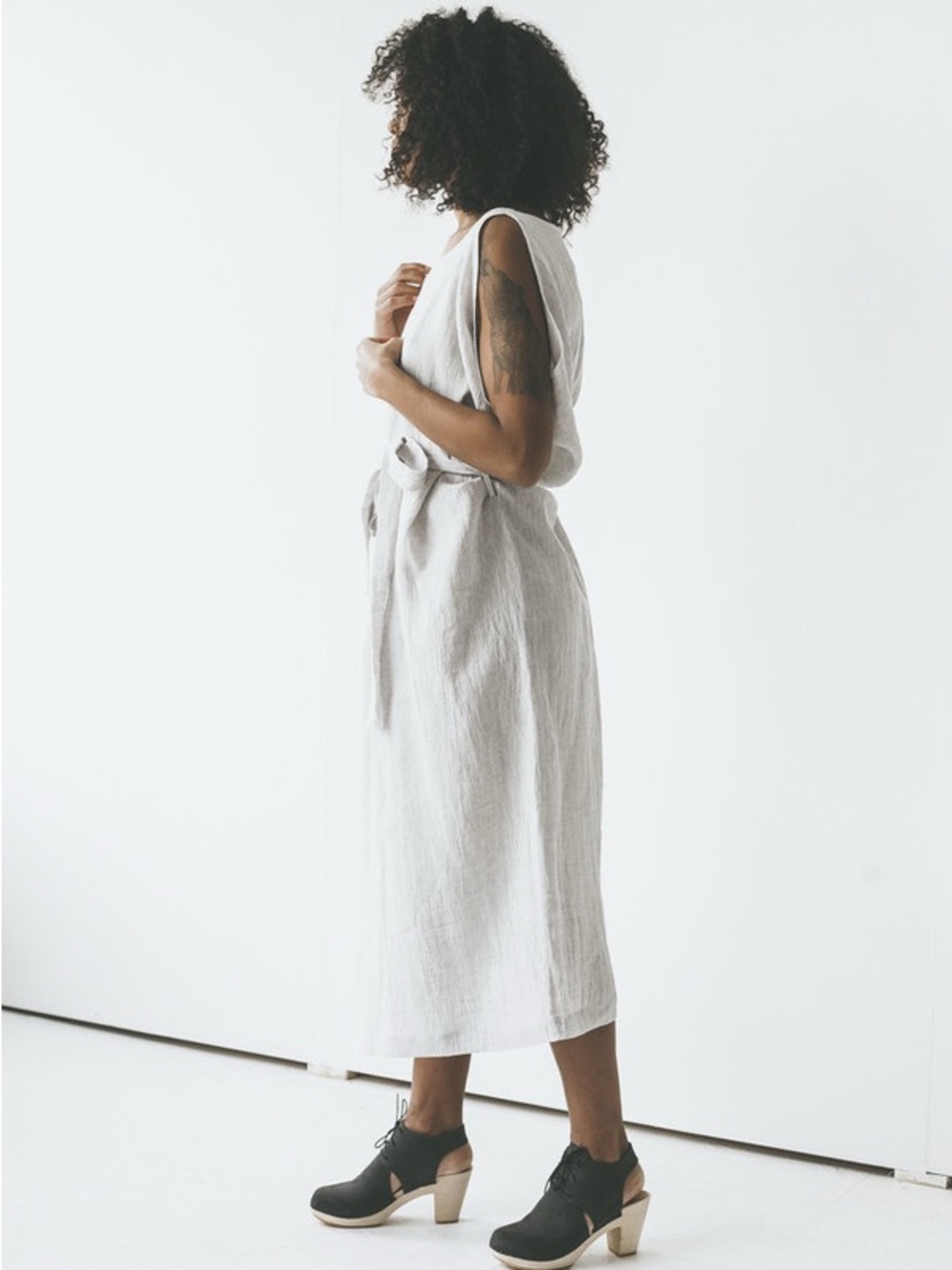 Sunja Link Draped Dress - Picture 4 of 11